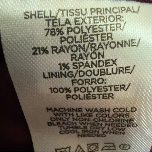 NEW Ann Taylor Mock Neck Patch Pocket Jacket Size 8 - Picture 5 of 5